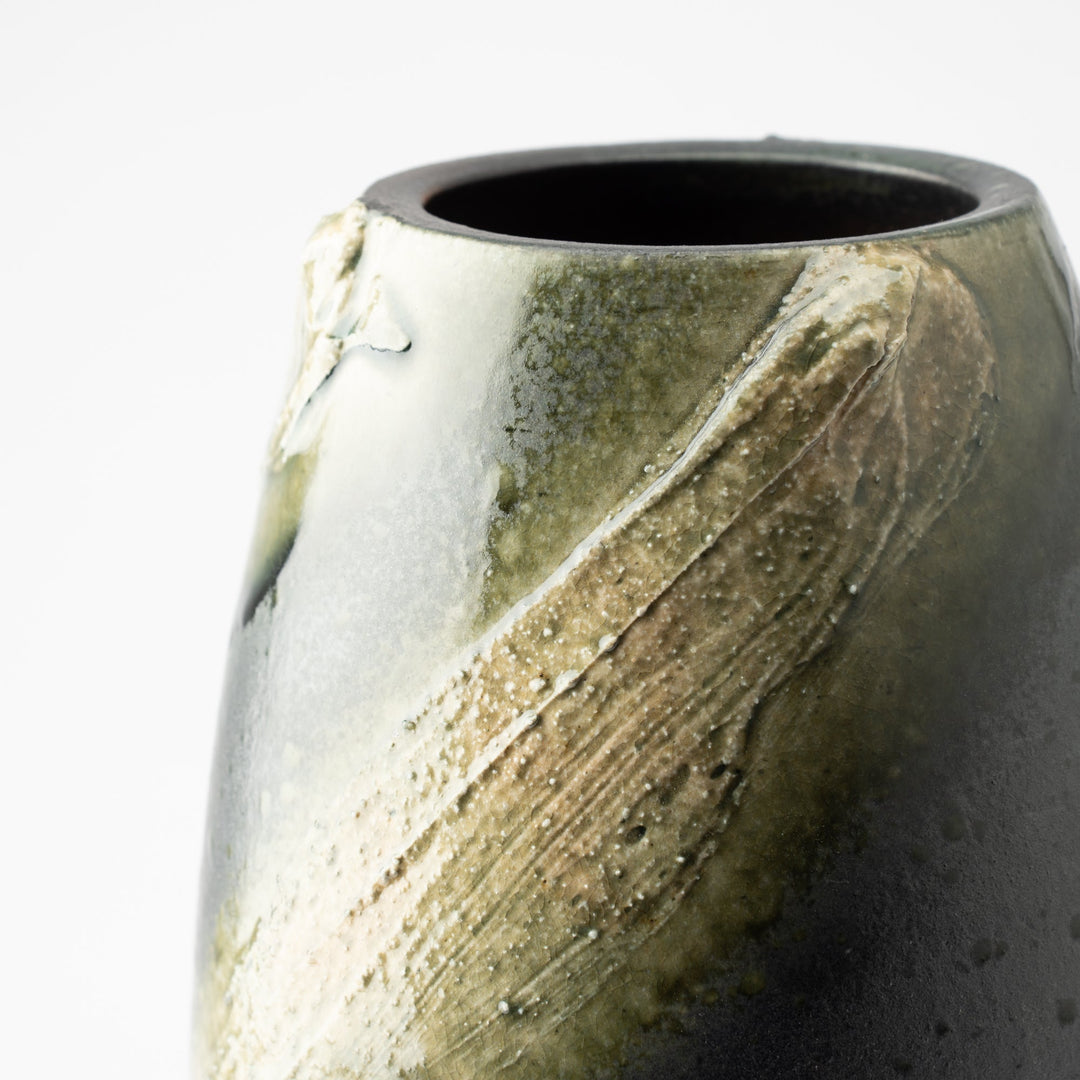 Ash Glaze Flower Vase