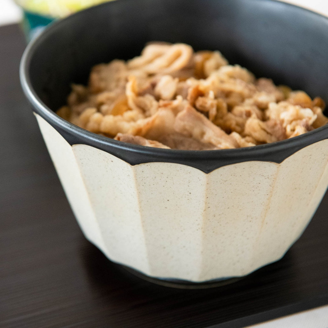 Earth Black Donburi Bowl 6.1 in