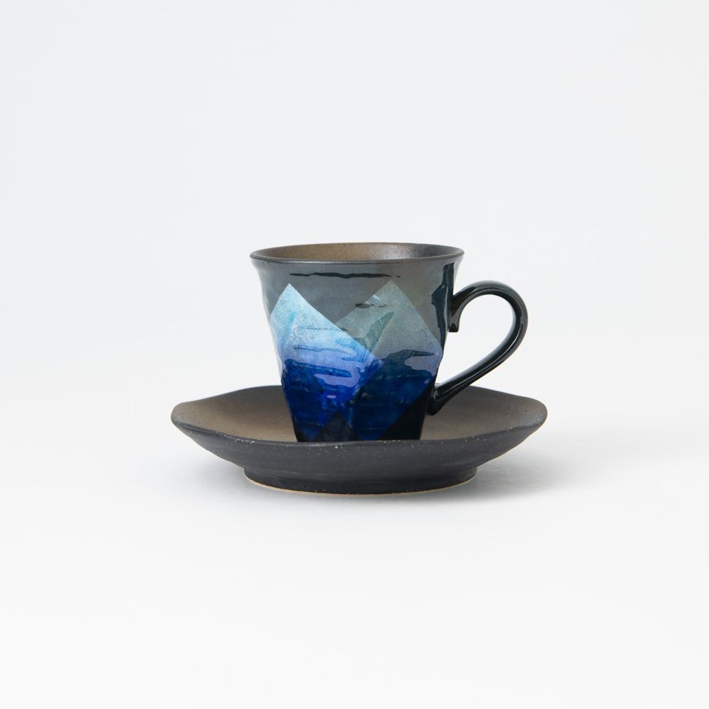 Ginsai Blue Cup and Saucer