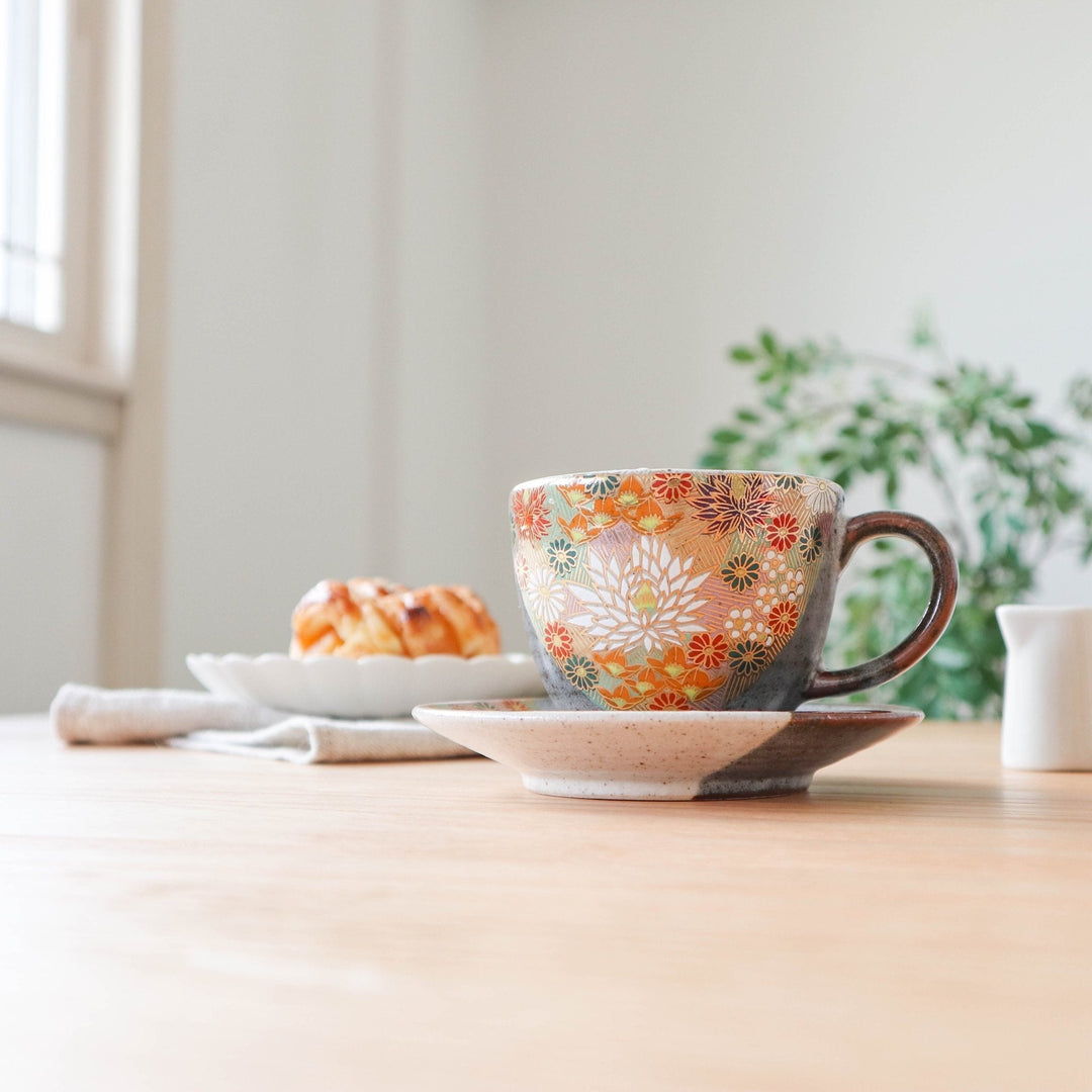 Hanazume Cup and Saucer