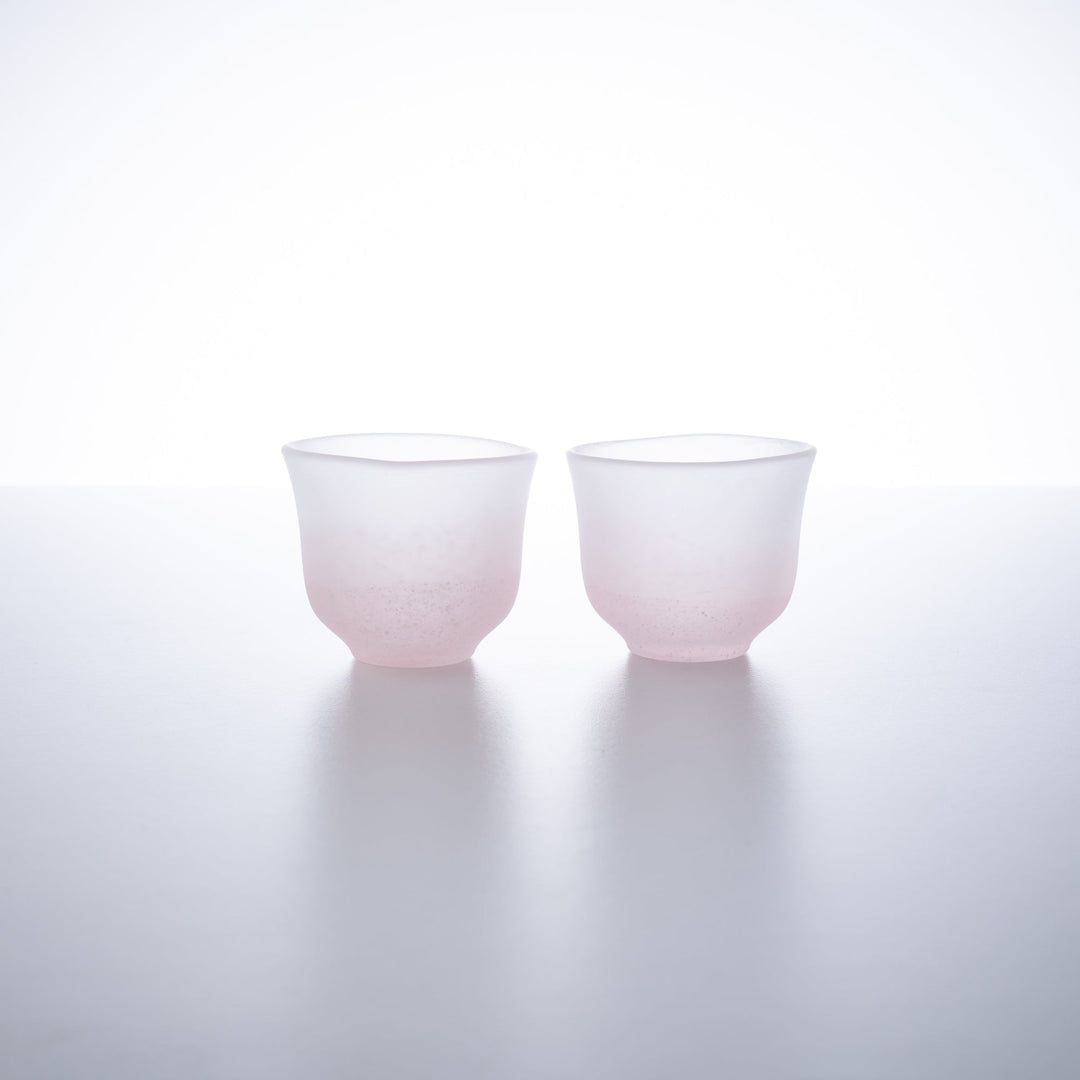 Pink Fubuki 3-Piece Sake Set